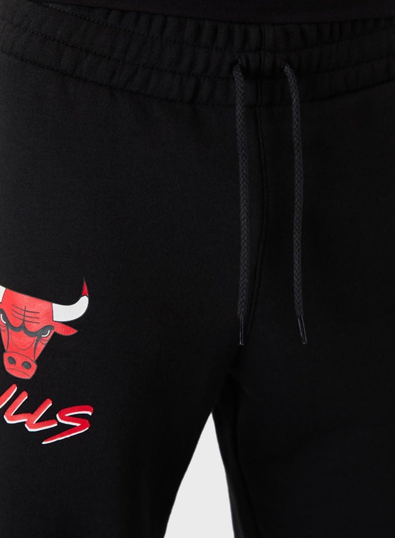 NEW ERA سروال جوجر NBA SCRIPT CHIBUL BLKFDR - Image 3