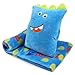 VigorSpring 3 in 1 Kids Travel Pillow and Blanket Set 40x60in Plush Pillow with Hand Warmer Dinosaur Pillow Blanket for Boys Birthday Christmas Party Favors and Travel Essential - Image 3