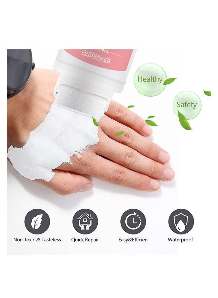 غوان جي آي إيه أسطوانة صغيرة متعددة الألوان - طلاء صغير محمول لتزيين الجدران بنفسك، طلاء لاتكس أسطواني لإصلاح الجدران، سريع التعبئة، مقاوم للماء، يزيل بقع الجدران، طلاء لاتكس أبيض صديق للبيئة - 100 جرام - Image 5