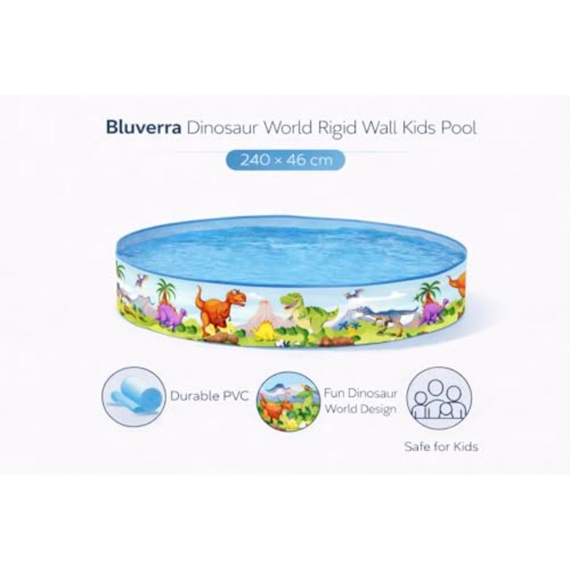 Dinosaur World Rigid Wall swimming Pool, cm - Image 4