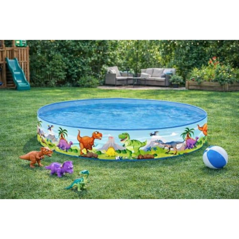 Dinosaur World Rigid Wall swimming Pool, cm - Image 3