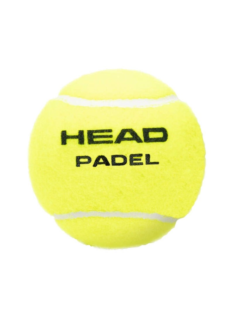 HEAD كرات بادل من HEAD Padel Team | للمبتدئين واللاعبين العرضيين | علبة بها 3 كرات  - Image 2