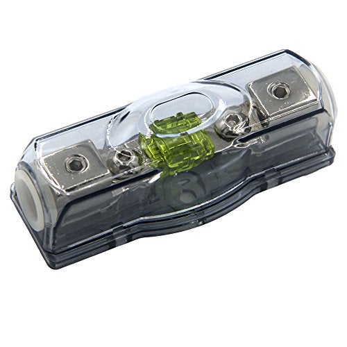 ZOOKOTO 100A Car Audio Power Wire Fuse Holder, Car Boat Marine Auto manlFuse Box Fuse Block 4 Gauge 100 Amp - Image 2