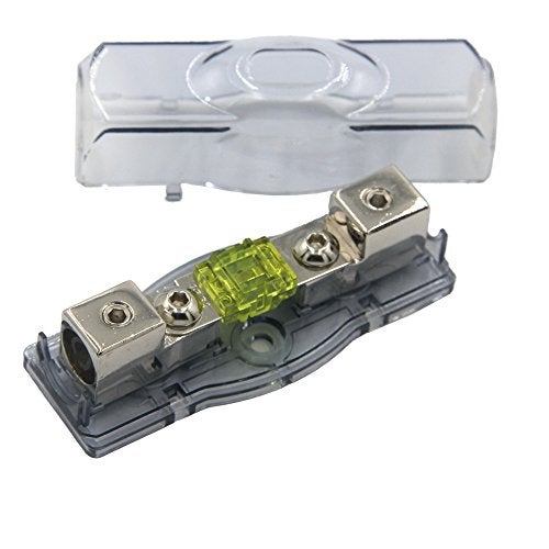 ZOOKOTO 100A Car Audio Power Wire Fuse Holder, Car Boat Marine Auto manlFuse Box Fuse Block 4 Gauge 100 Amp - Image 4