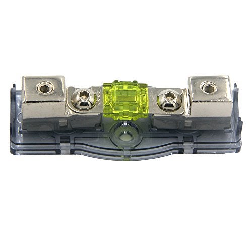 ZOOKOTO 100A Car Audio Power Wire Fuse Holder, Car Boat Marine Auto manlFuse Box Fuse Block 4 Gauge 100 Amp - Image 5