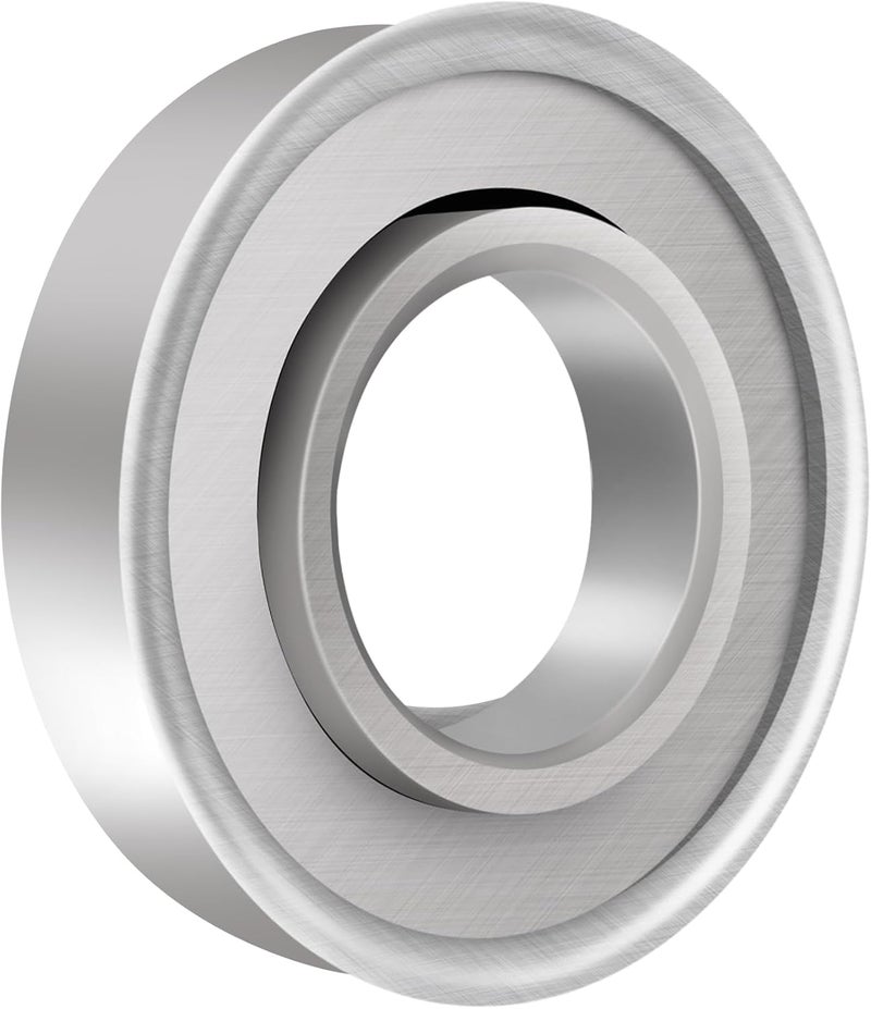 Xike 4 Pcs ID model 5/8, OD 1-3/8" Flanged Ball Bearings, Replace for Lawn Mower, Wheelbarrows, Garden Carts, Hand Trucks Wheel and More - Image 4