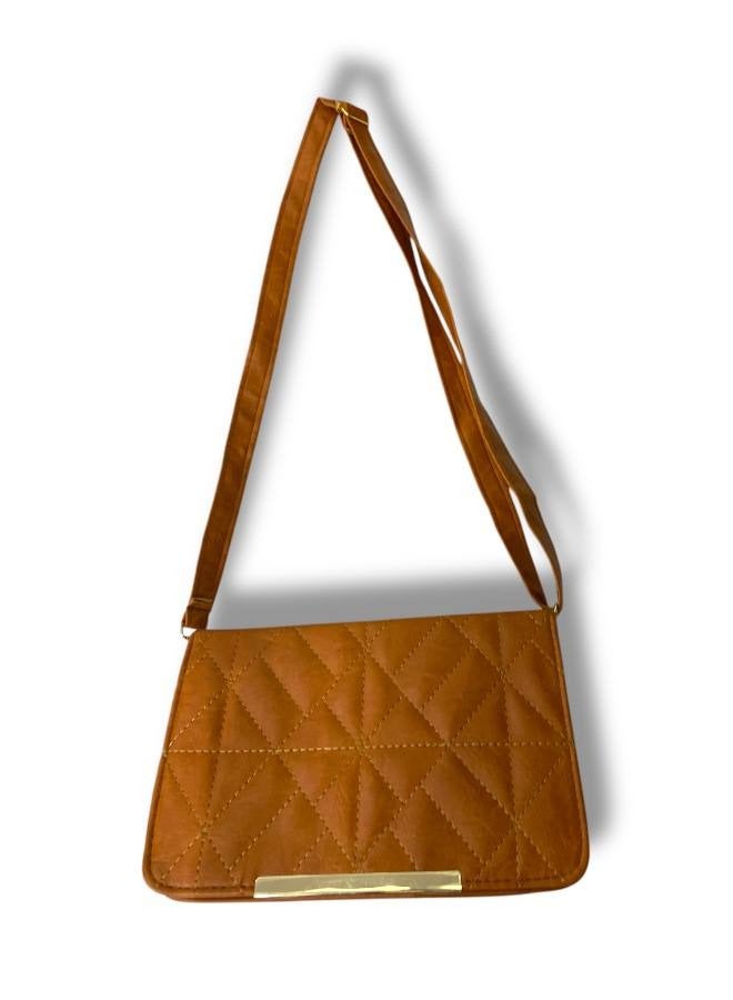 A Havane Crossbody Bag in Imported Leather – A Refined Design Combining Elegance and Functionality” - Image 5