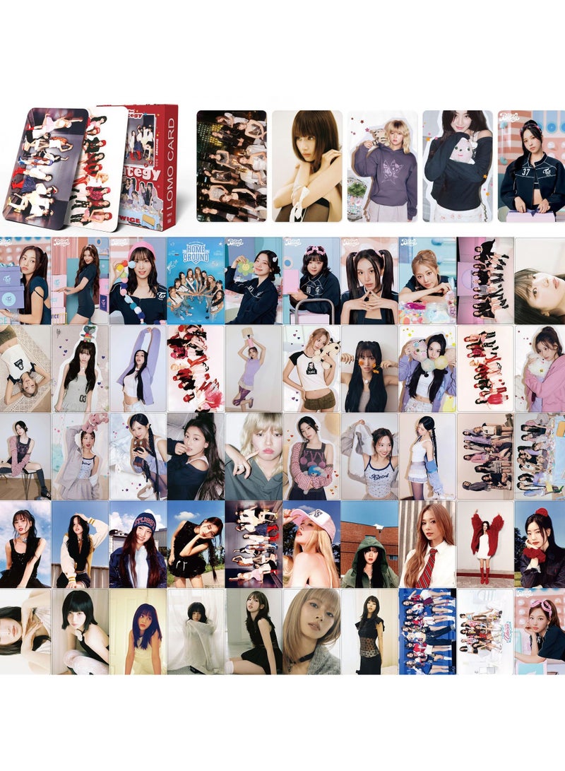 NIBEMINENT 55 Pcs Kpop TWICE STRATEGY Lomo Cards Card For Fans Collection Gifts - Image 1