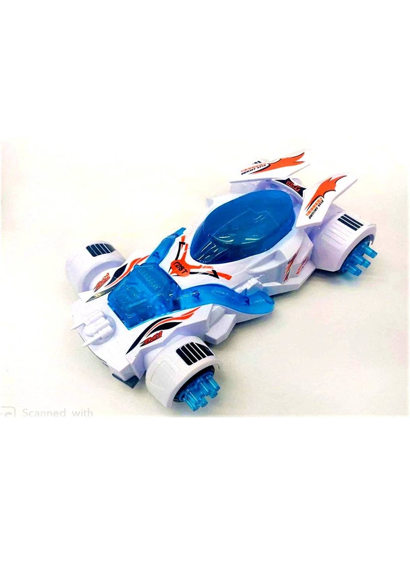 HIGH SPEED High Speed Racing Toy Car with Dazzling 5D Light and Music  - Image 3