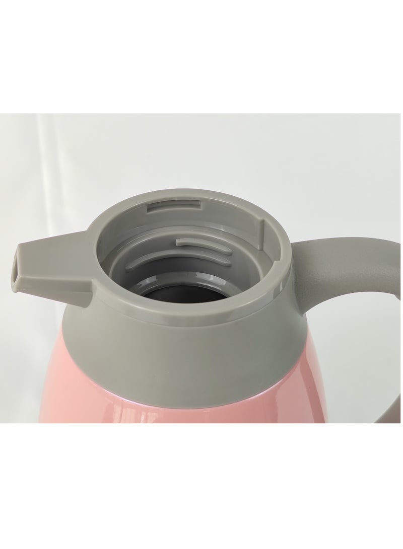 اتش تي اتش وعاء منزلي ترمس إبريق قهوة جدار مزدوج محكم الغلق قارورة فراغ الشاي دورق الاحتفاظ بالحرارة ترمس معزول حراريًا للقهوة والشاي والماء الساخن 1.5 لتر/2 لتر/2.5 لتر - Image 5