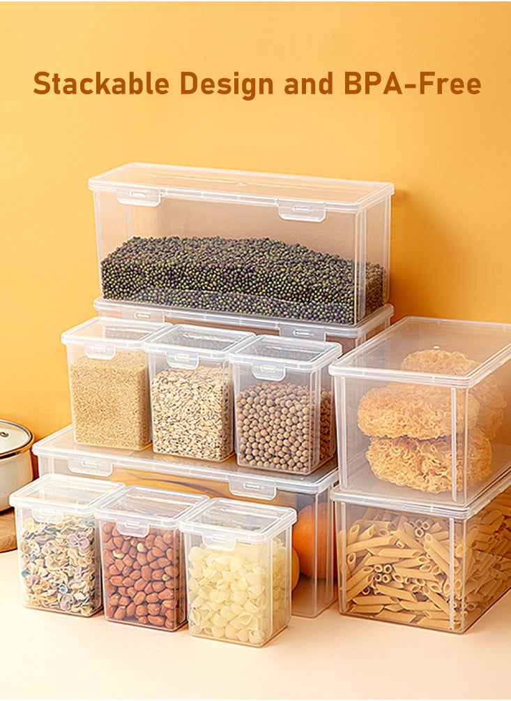 Perfii Optimal Storage Solution and Stay Organized with Stackable, Durable, BPA-Free and Leak-Proof Technology, Perfect for Home, Food and Kitchen Use  - Image 2
