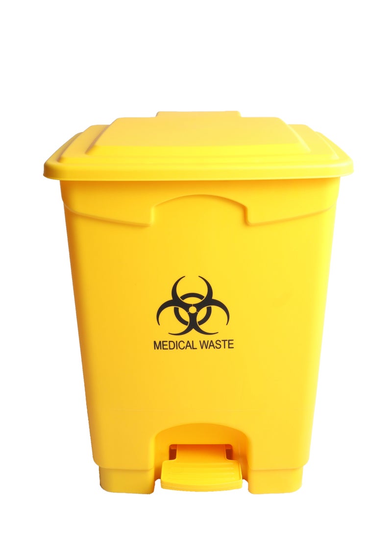 GATOR Medical Waste Bin – 20L Yellow - Image 1