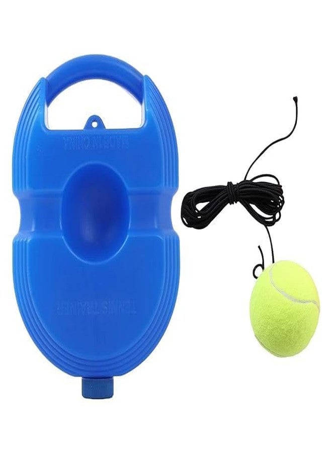 EXOMOON Tennis Trainer Rebound Ball with String Solo Tennis Training Kit Portable Tennis Practice Rebounder Equipment Training Tools with Long Elastic Rope for Adults, Kids, Beginners - Image 2