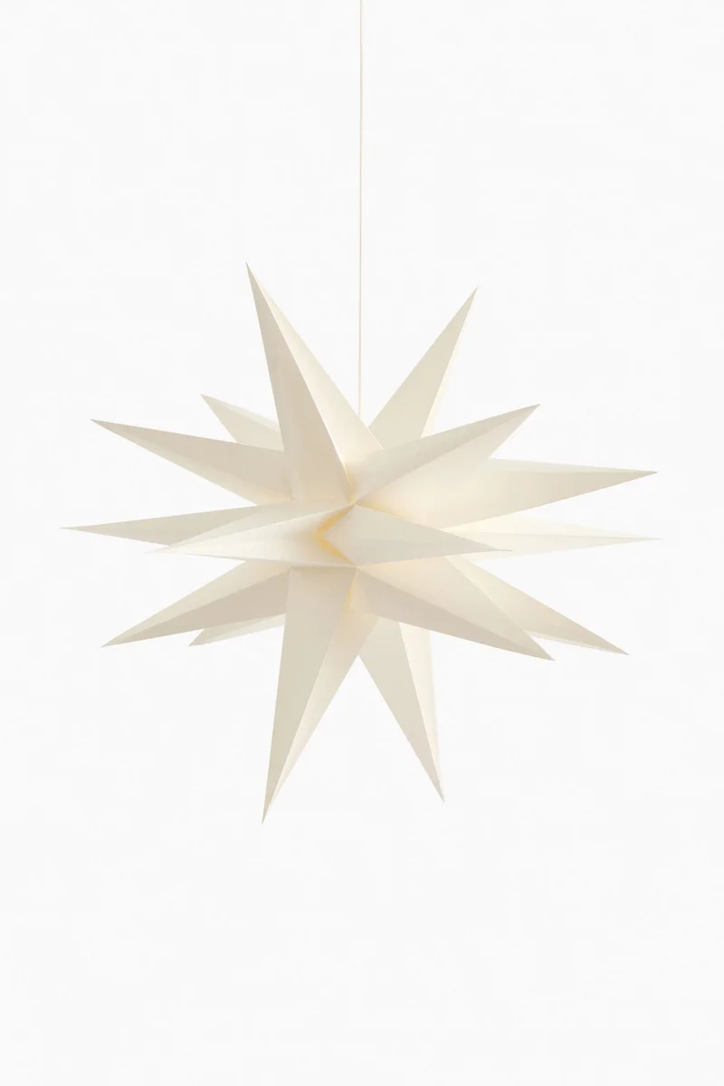 H&M Paper star lampshade