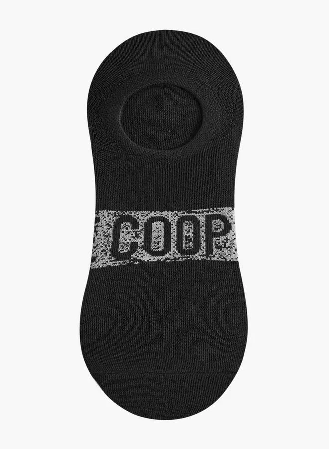 Lee Cooper Men Printed No Show Sneaker Socks - Set Of 3