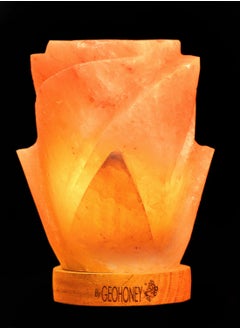 GEOHONEY Geohoney - Himalayan Salt Lamp Rose  - Image 4