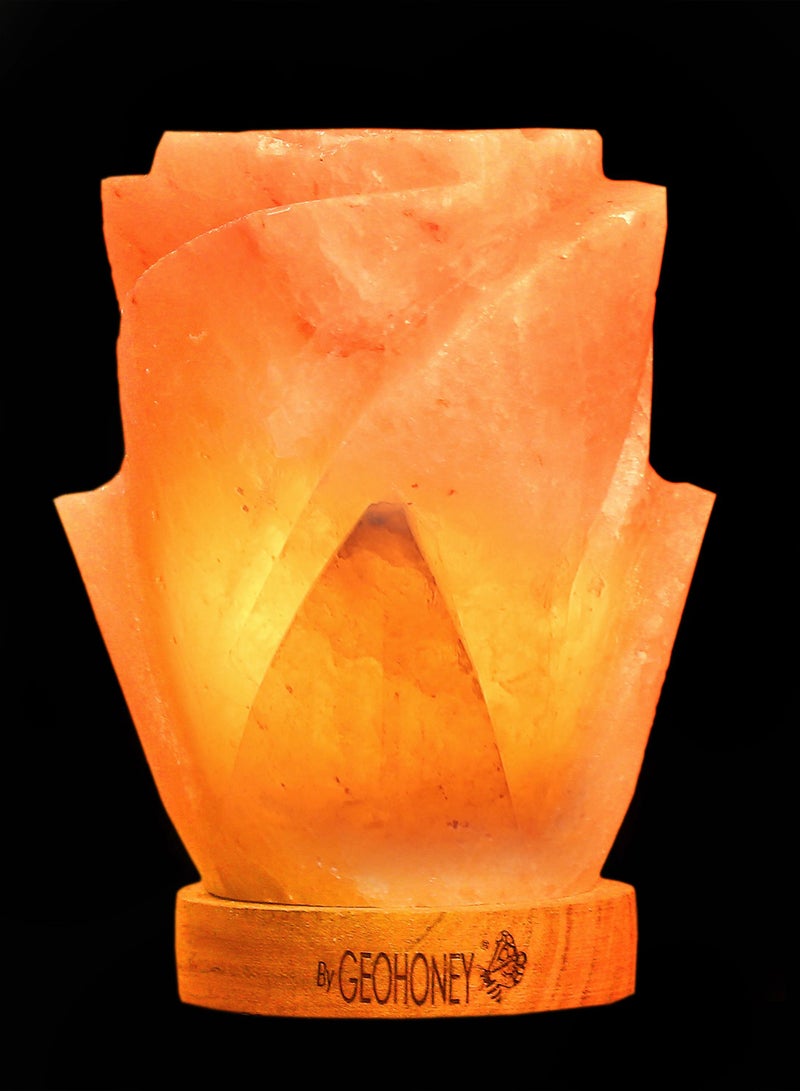 Geohoney - Himalayan Salt Lamp Rose - Image 4