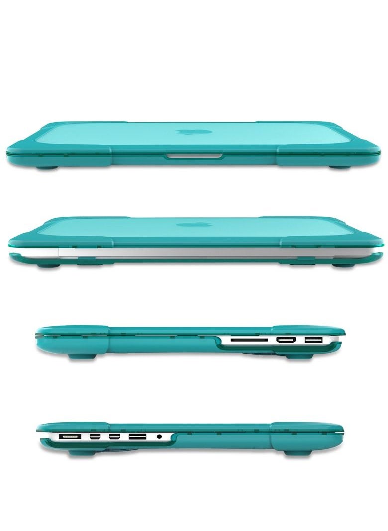 GULFLINK Hard Shell Case Cover with Kickstand Shockproof Function for MacBook Pro Retina (A1502/A1425) 13 inch  - Image 3