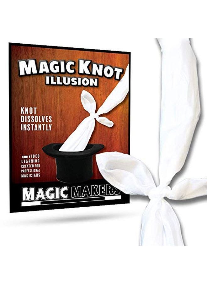 MAGIC MAKERS Magic Knot Illusion Slydini Silks  - Image 2