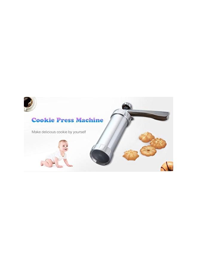 PROMASS Cookie Machine Biscuit Maker Cake Decorating Gun Kitchen Tool 20 Moulds - Image 5