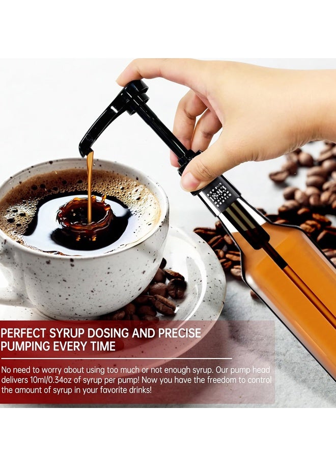 3PCS Coffee Syrup Pump Dispenser for 350ml Bottle - Image 4