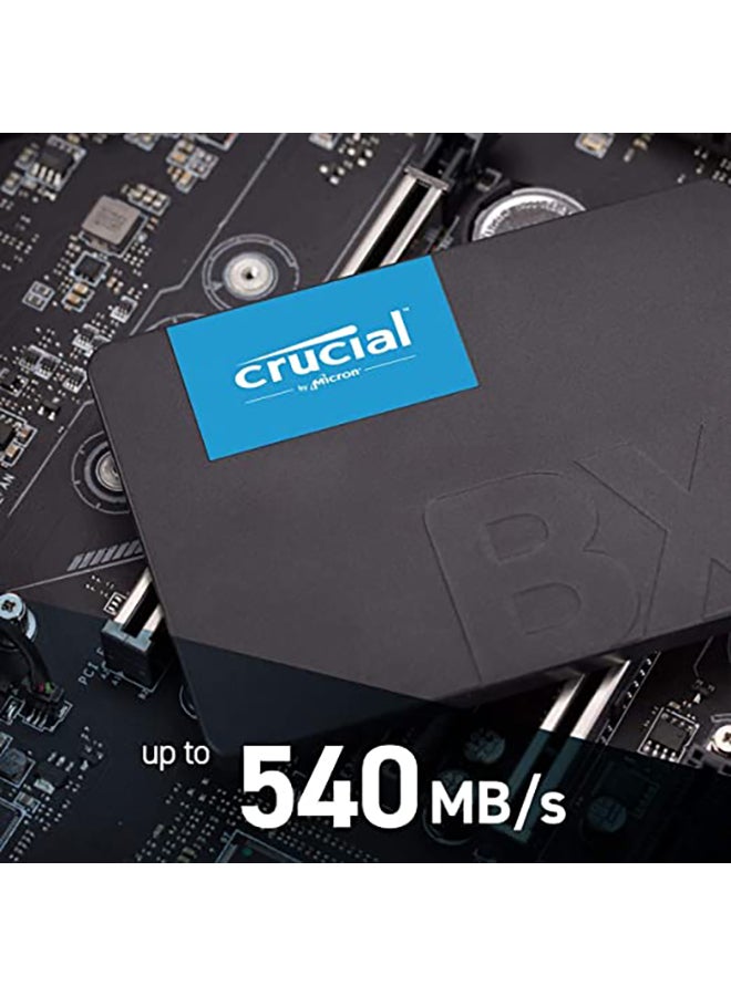 كروشيال BX500 SATA 2.5" SSD داخلي، سعة 2TB، قراءة متسلسلة 540 Mb/s، كتابة متسلسلة 500 Mb/s، تحمل SSD 720TB TBW، أسود | CT2000BX500SSD1 - Image 4