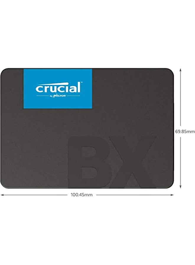 كروشيال BX500 SATA 2.5" SSD داخلي، سعة 2TB، قراءة متسلسلة 540 Mb/s، كتابة متسلسلة 500 Mb/s، تحمل SSD 720TB TBW، أسود | CT2000BX500SSD1 - Image 3