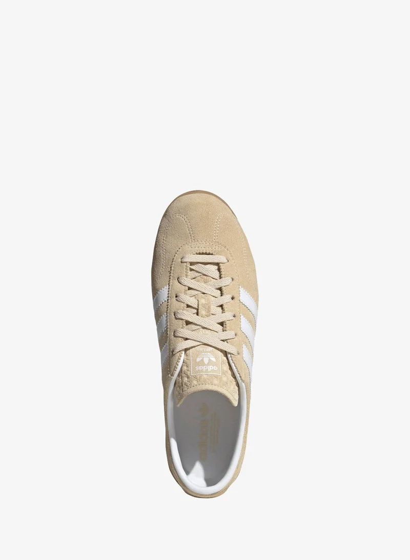 Adidas Originals Sand Strata / Cloud White / Gum Gazelle Lo Pro Shoes for Women | Best Price UAE