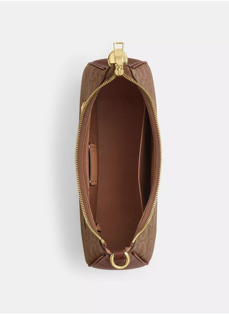 coachoutlet - Coach Teri Hobo Bag In Signature Canvas - Image 1