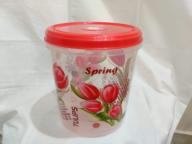 Ivanic Plastic Container Set 5 litres 7 litres 10 litres 3 Pieces Multicolor - Image 3