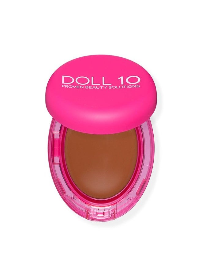 DOLL 10 NO. أساس بالمر بونس 10 ببتيد™ - أساس مرطب ومقاوم للشيخوخة للنساء الأكبر سناً، لجميع أنواع البشرة - نباتي، نظيف، طبيعي، تغطية متوسطة قابلة للبناء، تخفي الخطوط الدقيقة - [عميق] - Image 2