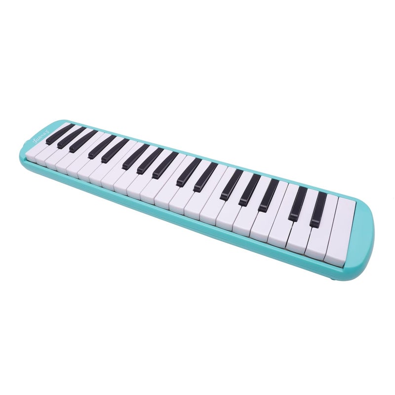 Juarez 37 Key Melodica JMLD37GR Musical Instrument Soprano Air Piano Keyboard Pianica with Carrying Bag, 1 Soft Long Tube, 1 Mouthpiece, Wipe Cloth, Green - Image 3