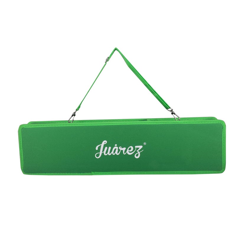 Juarez 37 Key Melodica JMLD37GR Musical Instrument Soprano Air Piano Keyboard Pianica with Carrying Bag, 1 Soft Long Tube, 1 Mouthpiece, Wipe Cloth, Green - Image 5