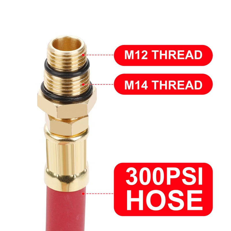Hromee Engine Air Valve Holder and Cylinder Leakage Testing Assistant Tool with M12 or M14 Thread for GM Chevy LS1 LS3 LS6 - Image 3