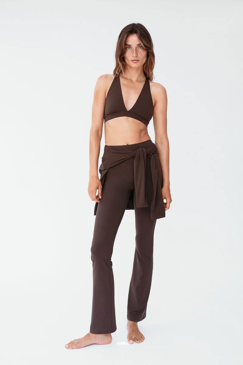 H&M Flared yoga leggings in SoftMove™