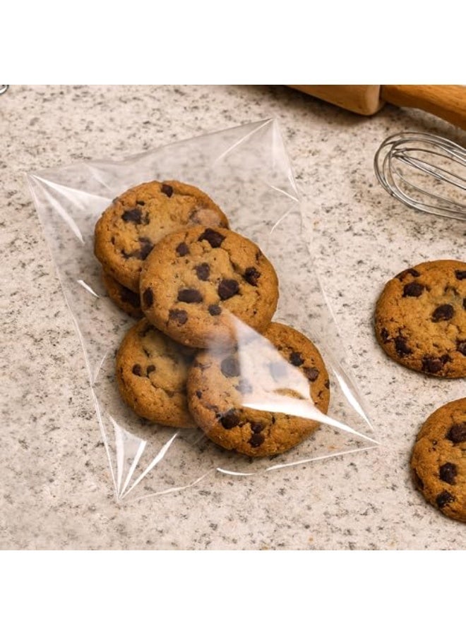 فلوفازو 200 كيس سيلوفان شفاف متعدد الاستخدامات وقابل لإعادة الإغلاق - مثالي للبسكويت والهدايا وتغليف المنتجات، بمقاسات 18×27 سم و8×12 سم - Image 5