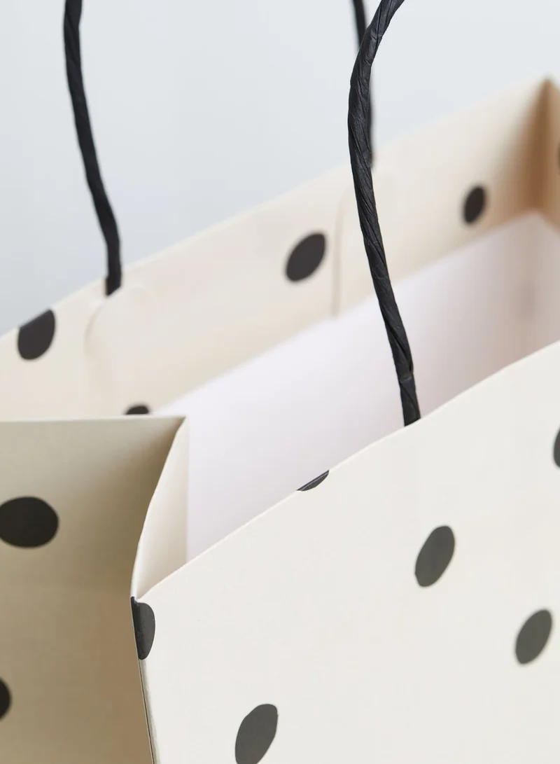Typo Over-Sized Polka Dot Gift Bag