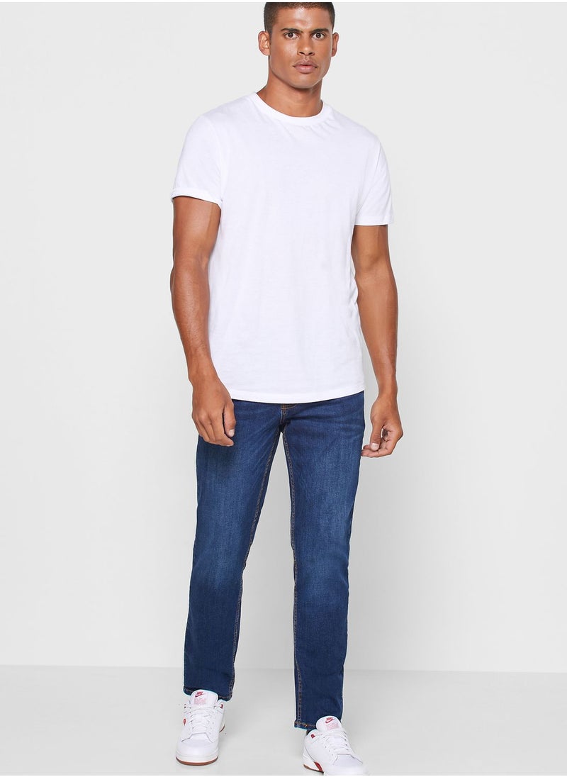 Lee Cooper - Rinse Slim Fit Jeans - Image 1