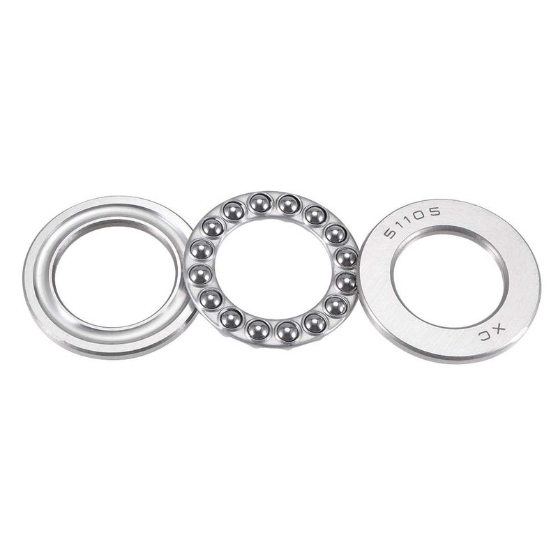 uxcell 51105 25mm x 42mm x 11mm Axial Ball Thrust Bearings - Image 1