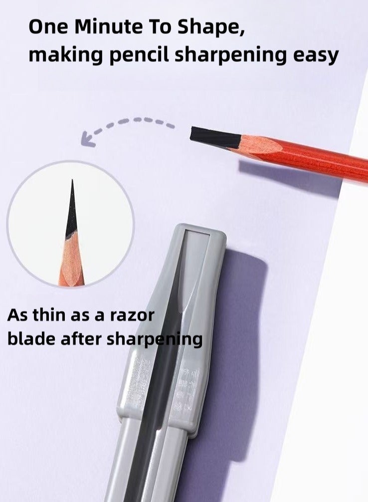 Beauenty Sharpening Tool Duckbill Sharpener For Eyebrow Pencil 4In1 Multifunctional Eyebrow Cosmetic Pencil Permanent Makeup Tool For Beginners  Professi - Image 2