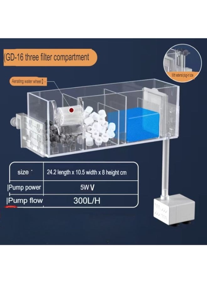 Generic - Jeneca Mini Sump Filter with Multi-Layer Filtration - Image 1