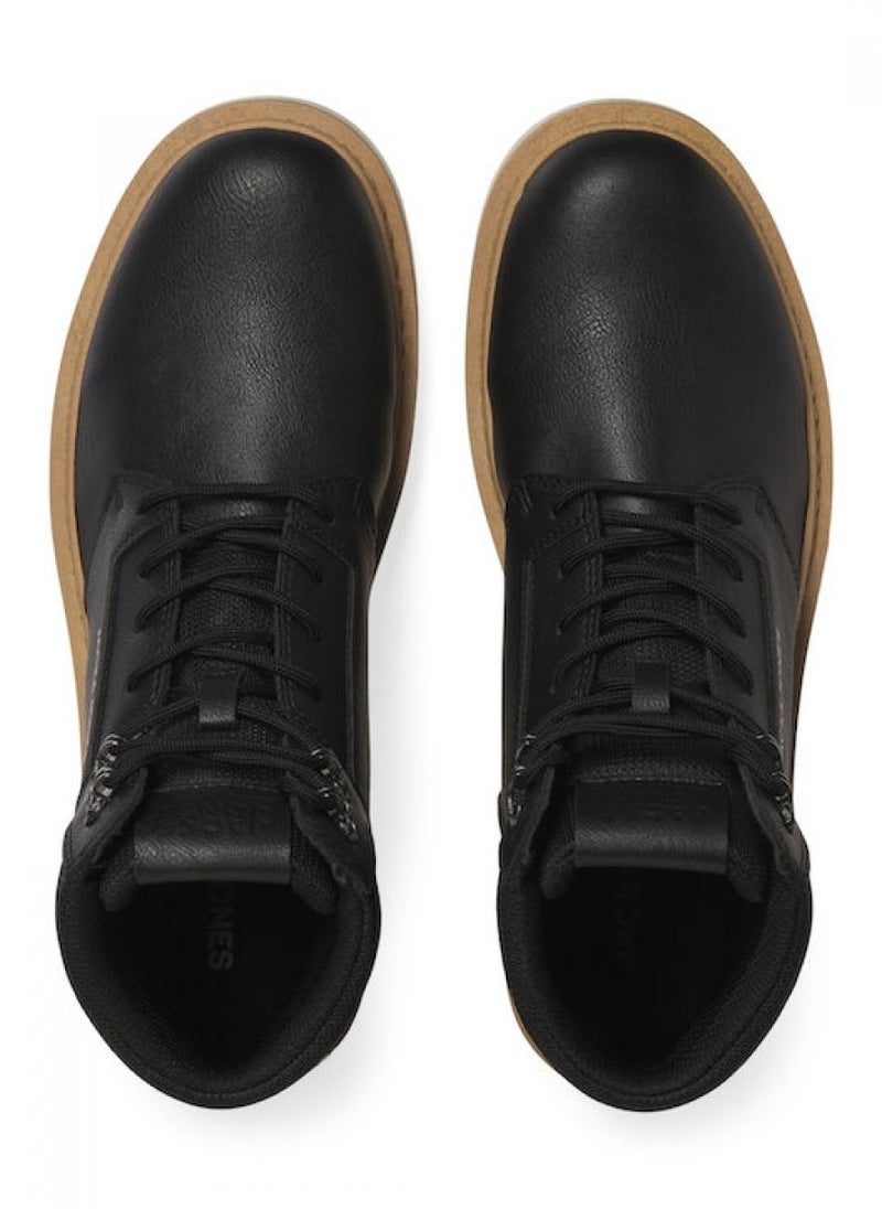 JACK & JONES Logo Lace Up Boots  - Image 3