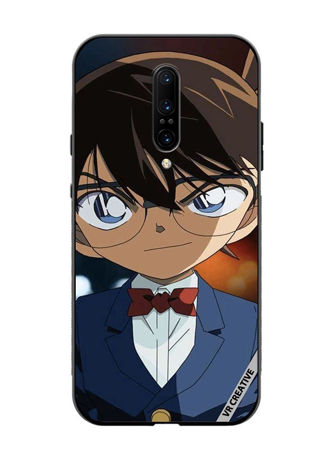 VR CREATIVE Protective Case Cover For OnePlus 7 Pro Detective Conan Character Design Multicolour - Image 1
