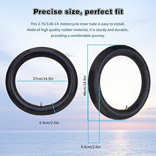 AWSZH 27530014 Inner Tube Motorcycle Tube with Valve Stem Compatible with 125cc 140cc Pit Pro Trail Foot Dirt Bike 1 PC - Image 3