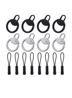 16pcs Removable Zipper Pulls Tab Replacement Luggage Zipper Pull Extension  Backpack Zippers Tags Mend Fixer Repair For Suitcase