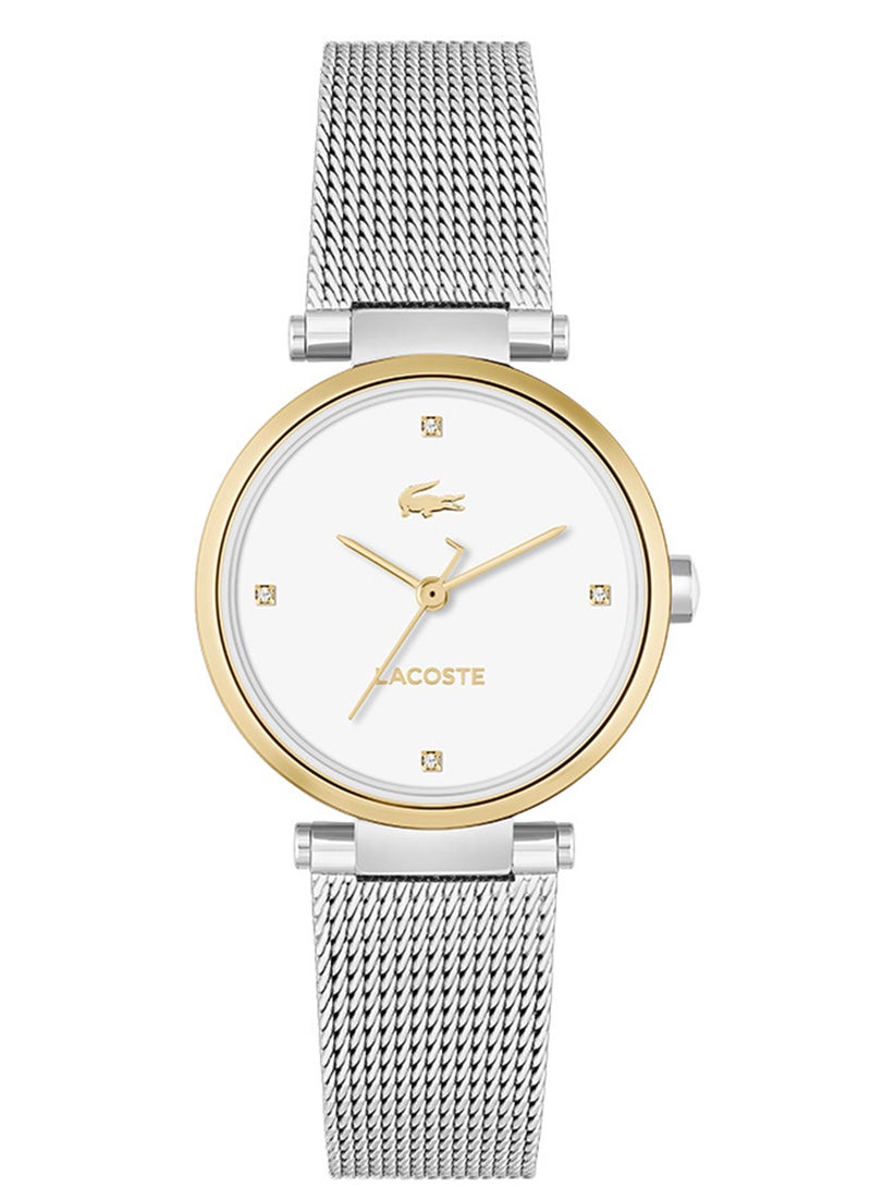 LACOSTE Women's Analog Round Shape Stainless Steel Wrist Watch 2001337 - 30 Mm - Image 1