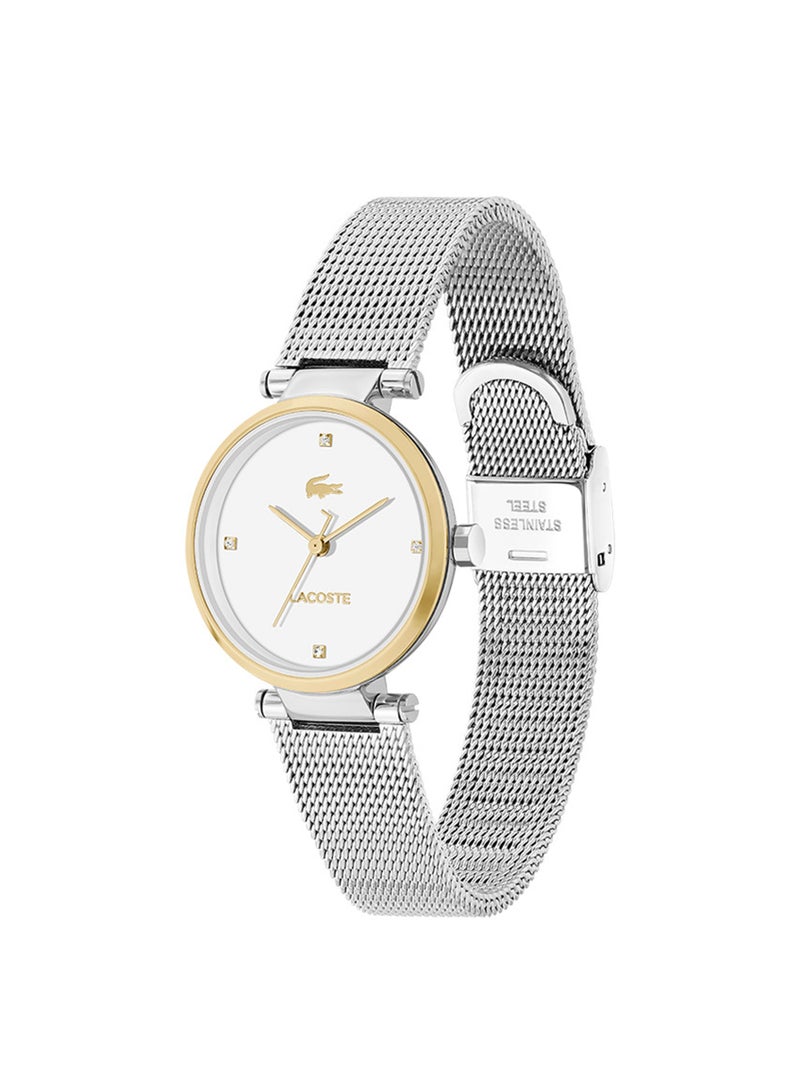 LACOSTE Women's Analog Round Shape Stainless Steel Wrist Watch 2001337 - 30 Mm - Image 2