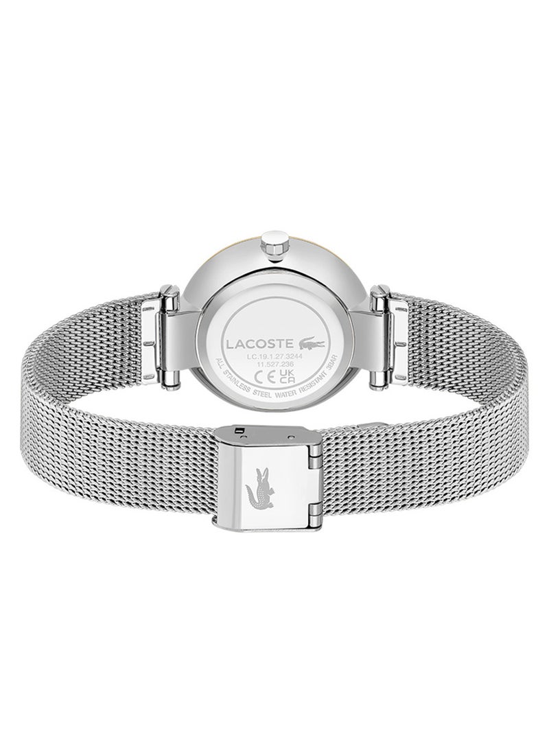 LACOSTE Women's Analog Round Shape Stainless Steel Wrist Watch 2001337 - 30 Mm - Image 3