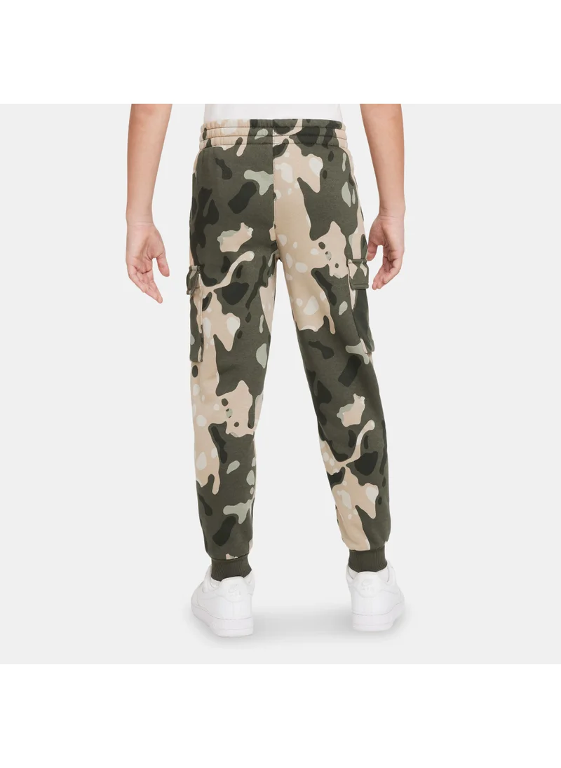 Nike Kids' Sportswear Club Camo Cargo Pants