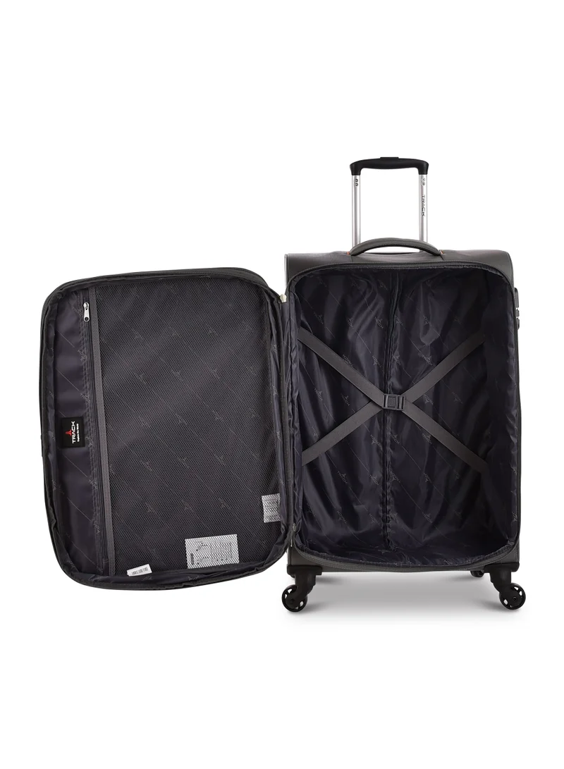 Track Track Luggage set 3 Pcs Soft Unisex Trolley Travel Bag with bright colors urban style  LG003/3P